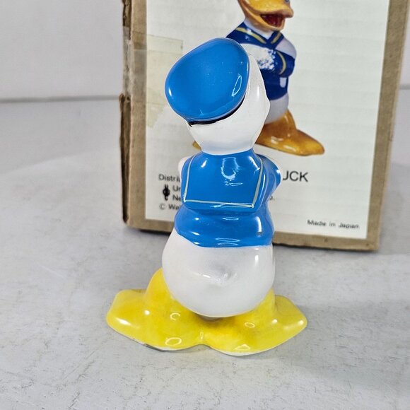 Vintage UCGC Japan Donald Duck Figurine Walt Disney Productions Original Box - Picture 4 of 10